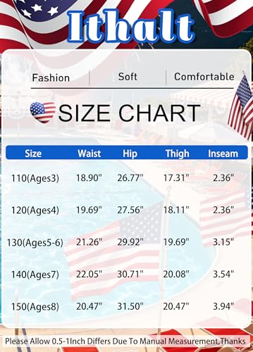 Image of Ithalt Boys 4th of July Swim Trunks 250 Anniversary USA Swimsuits American Flag Beach Swimsuit Toddler Swim Shorts