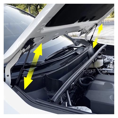 Barres support capot RAV4 résout le problème de béquille instable 19-24 - 3