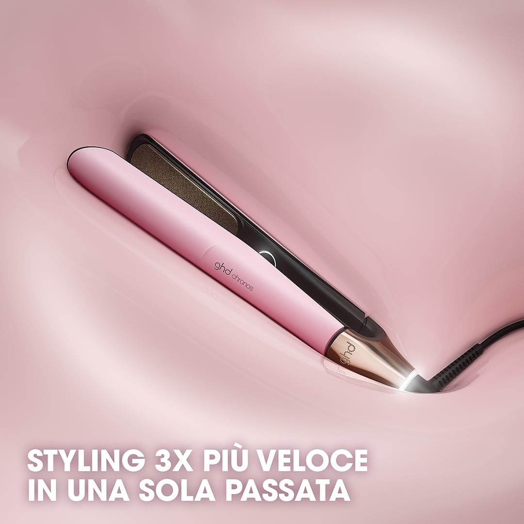ghd Chronos Piastra & Styler – La Più Avanzata, Styling 3X Più Veloce, Maggiore Lucentezza – Senza Danni da Calore Estremo – Per Tutti i Tipi di Capelli