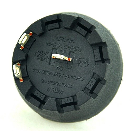 Electronics-Salon SW-KIT4-1 High Power 8Amp 250V Rotary Selector Switch And Knob Assortment Kit, Spdt Sp3T Sp4T Sp5T Sp6T Sp7T Sp8T Sp10T. thumb #5