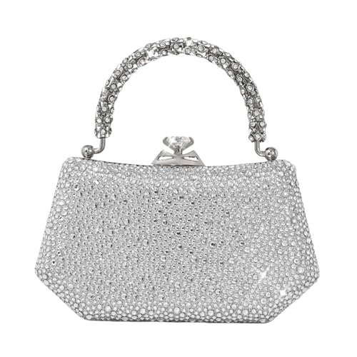Sac de soirée strass spacieux pour ranger vos essentiels de fête