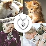 JXJL Memorial Heart Cremation Urn Necklace for Loved One Ashes Keepsake S925 Sterling Silver Eternity Circle Pendant Necklace of Cremation Ashes 5 JXJL Memorial Heart Cremation Urn Necklace for Loved One Ashes Keepsake S925 Sterling Silver Eternity Circle Pendant Necklace of Cremation Ashes 8