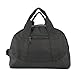 Dalix 12'' Mini Two Tone Duffle Bag (Black) Small