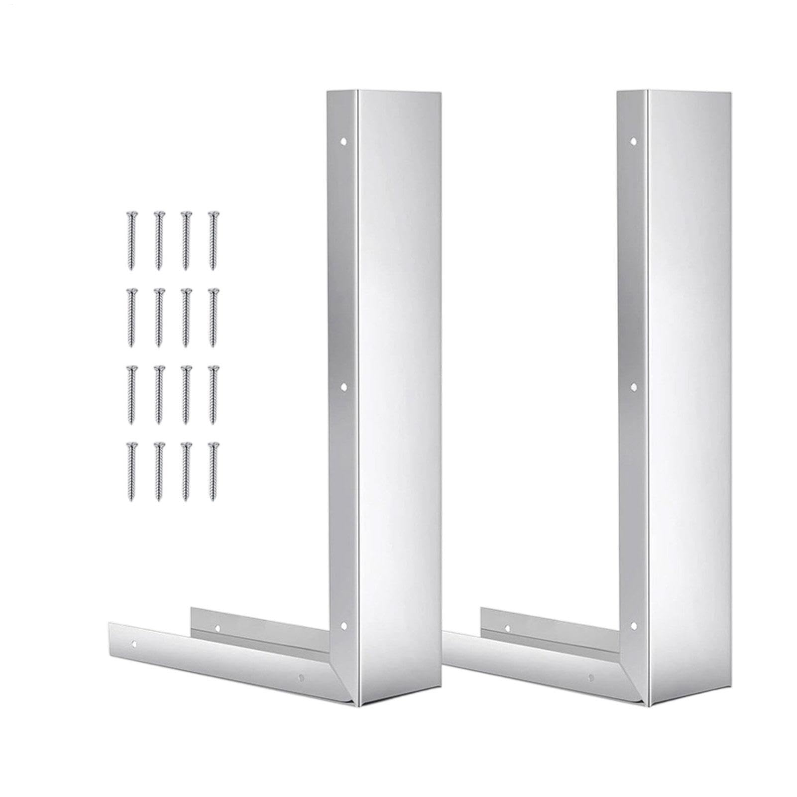 Microwave Filler Panel - 2 Piece Side Cover With Screws, Reusable Appliance