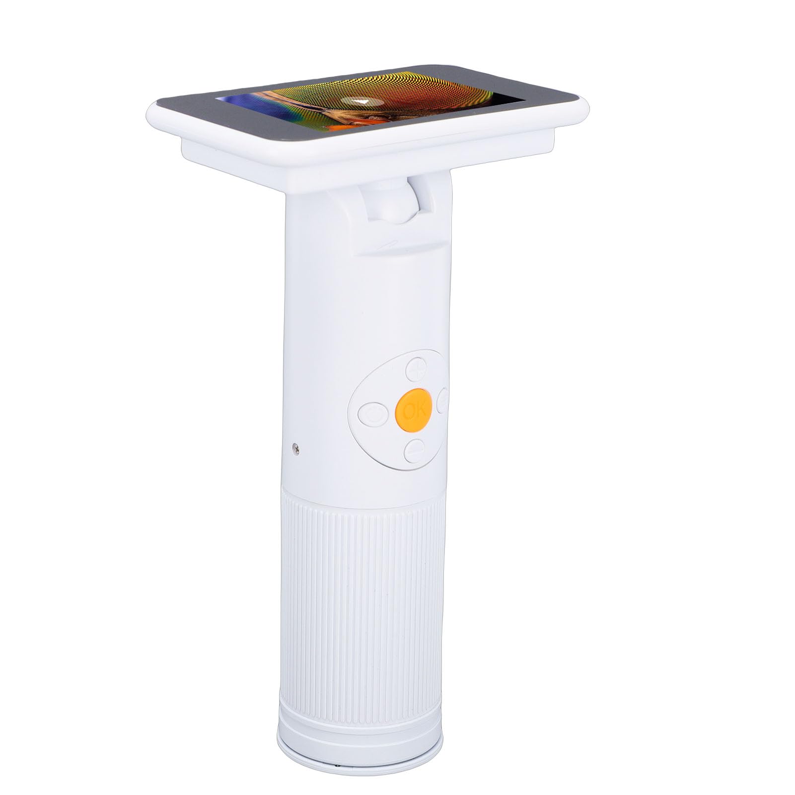 Jiawu Microscopio Digital, Aumento 100X-1600X, Pantalla HD de 2,8 Pulgadas, Microscopio de Bolsillo con Luces LED Ajustables para Niños, Plantas, Insectos, Inspección
