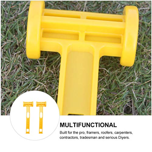 FAVOMOTO 2Pcs Mallet Martelo Tenda Jogo Tenda De Plástico Decoração Do Agregado Familiar Mão Ferrame