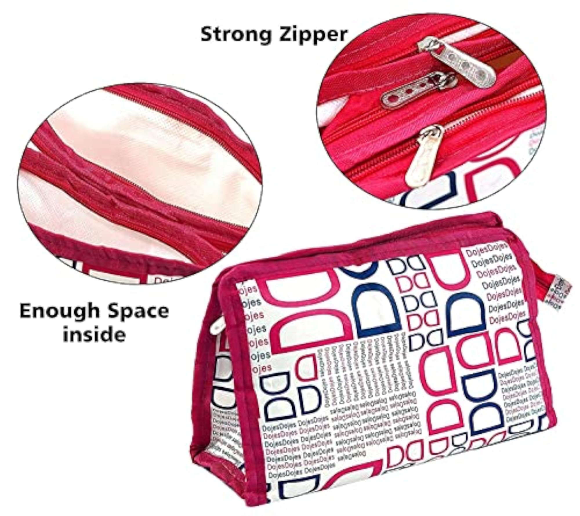 3 Different Size Multipurpose Travel Pouch Cosmetic Toiletry Kit