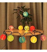 Vigdur Fairy - Lantern String Lights Waterproof Connectable Hanging Light Plug in Multicolor-Deco...