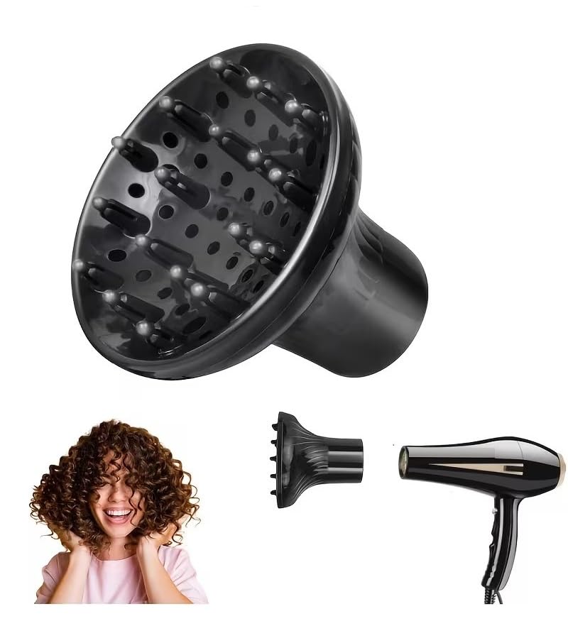 Clefairy Hair Dryer Diffuser Attachment Universal Diffuser Hairdryer for Curly Hair, Hair Dryer Nozzles for Hair Styling-image-40
