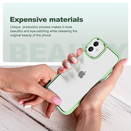 ULAK Funda para iPhone 11, Carcasa a Prueba de Golpes de Estuche Parachoques de Resistente Caso de protección Suave de TPU para Apple iPhone 11 - Verde - Imagen 6