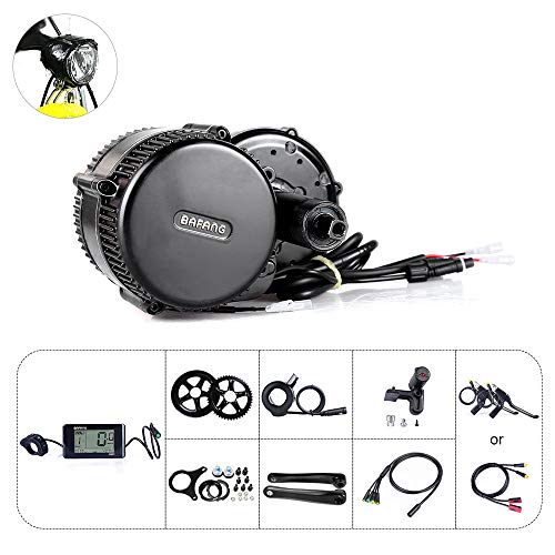Kit de conversión de bicicleta eléctrica Mid Drive Kit Bafang BBS01B Kit de motor central 350W 36V Ebike Motor Bafang Drive System