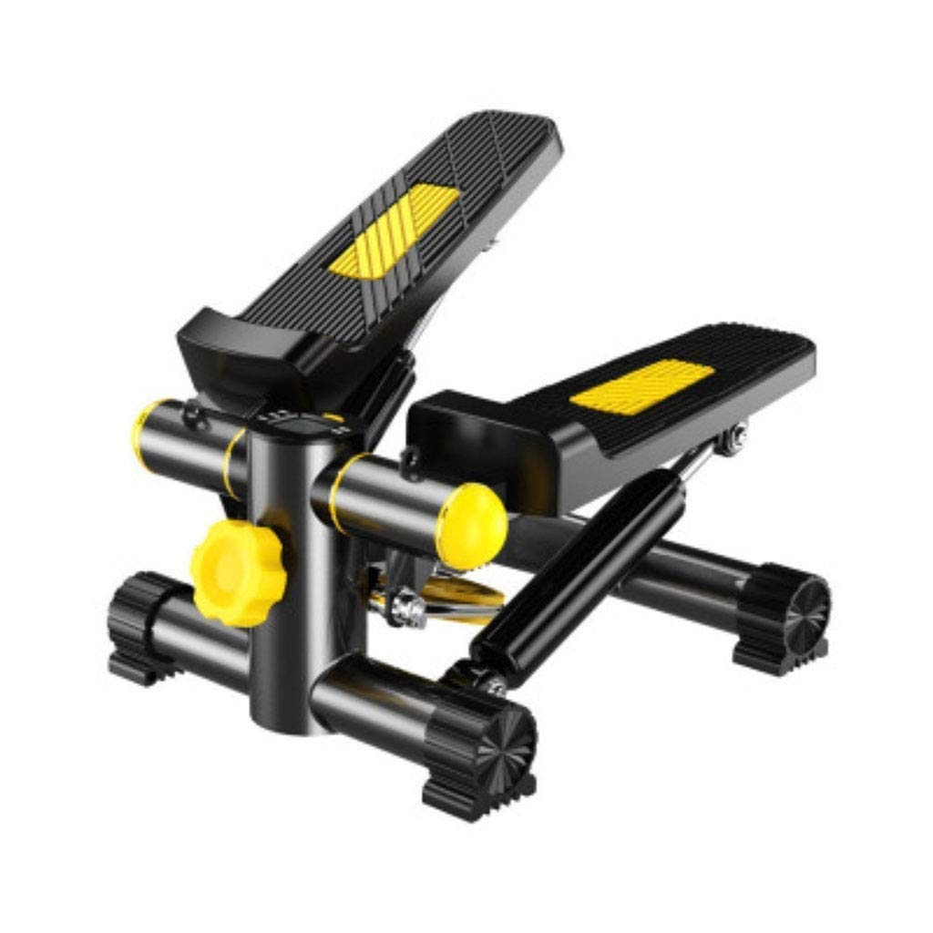 SaryEdge Mini Stepper,Fitness Stair Stepper - Portable Twist Stair Stepper,Fitness Exercise Machine Bands Durable & LCD Display and Comfortable Foot Pedals,