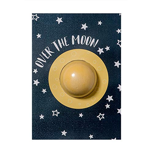 Bomb Cosmetics Over The Moon Bath Blaster Card