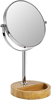 Mipcase Espejo de tocador de escritorio, espe...