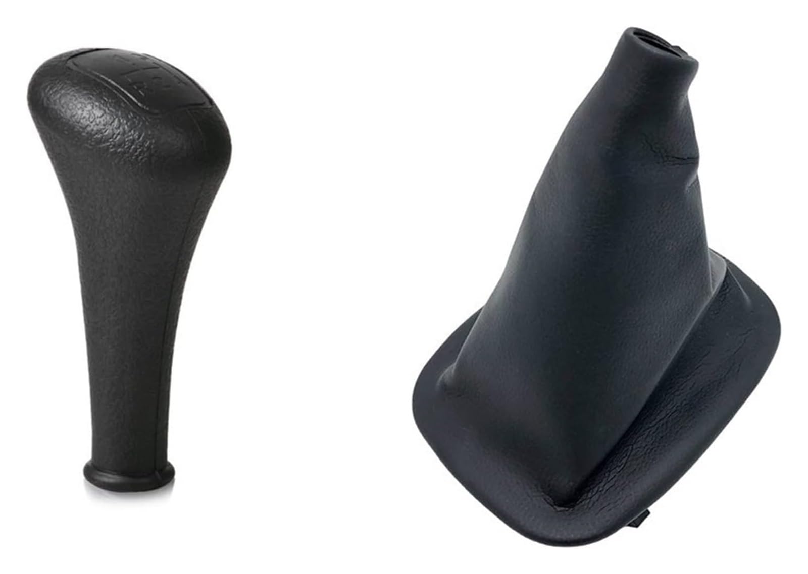 GXSAI Car Gear Lever for Benz W124 S124 W126 E190 W190 W201 W202 W123 W140 W463 Gear Shift Knob Lever Shifter Boot Cover Case(B 4 Speed)