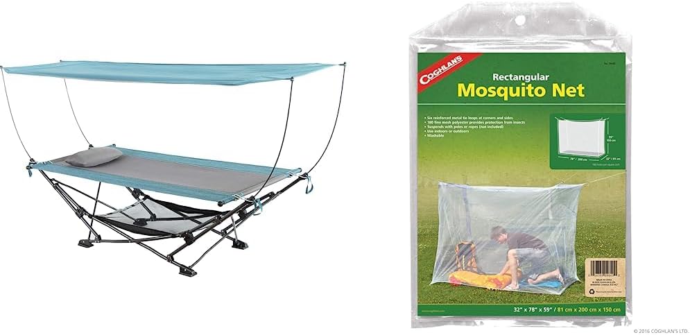 Mac Sports Collapsible Hammock and Coghlans Mosquito Taiwan Ubuy
