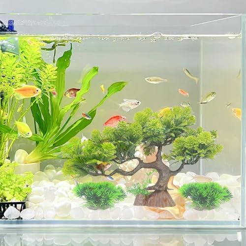 Plantes d'aquarium artificielles pour embellir le poisson de studio