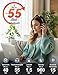 TECKNET V5.3 Bluetooth Headset mit Mikrofon, Wireless Headset mit AI Noise Cancelling Mikrofon, Ladestation, USB-Dongle, 55+ Std. Akku, Wiederaufladbar On-Ear Kopfhörer für Büro, Home, Callcenter
