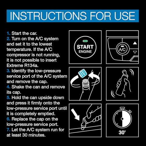 ERRECOM Extreme A/C Leak Stop for Vehicle A/C Systems | 3.6 OZ Aerosol Can