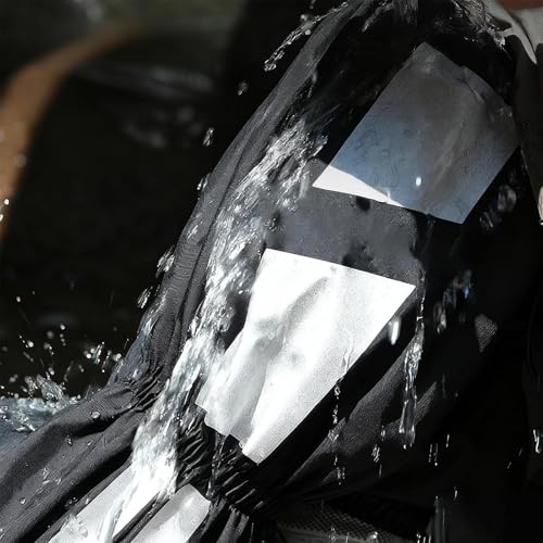 Polainas de montaña reflectantes y ajustables con protección impermeable premium para botas 7