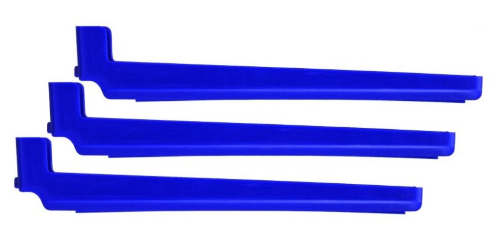 Bohning Blue Feather Right Wing arm Set of 3