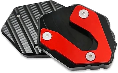 Miniatura 2 de Para Yamaha para MT-07 para MT07 MT 07 para FZ-07 para FZ07 para XSR700 2014-2021 Soporte lateral de pie de motocicleta Soporte Soporte Placa de