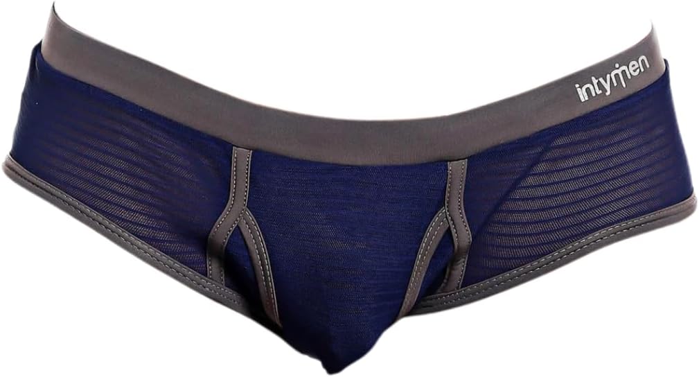 Mens Sexy Profile Brief Underpants Micro Pouch See-Through Low Waist Underwear
