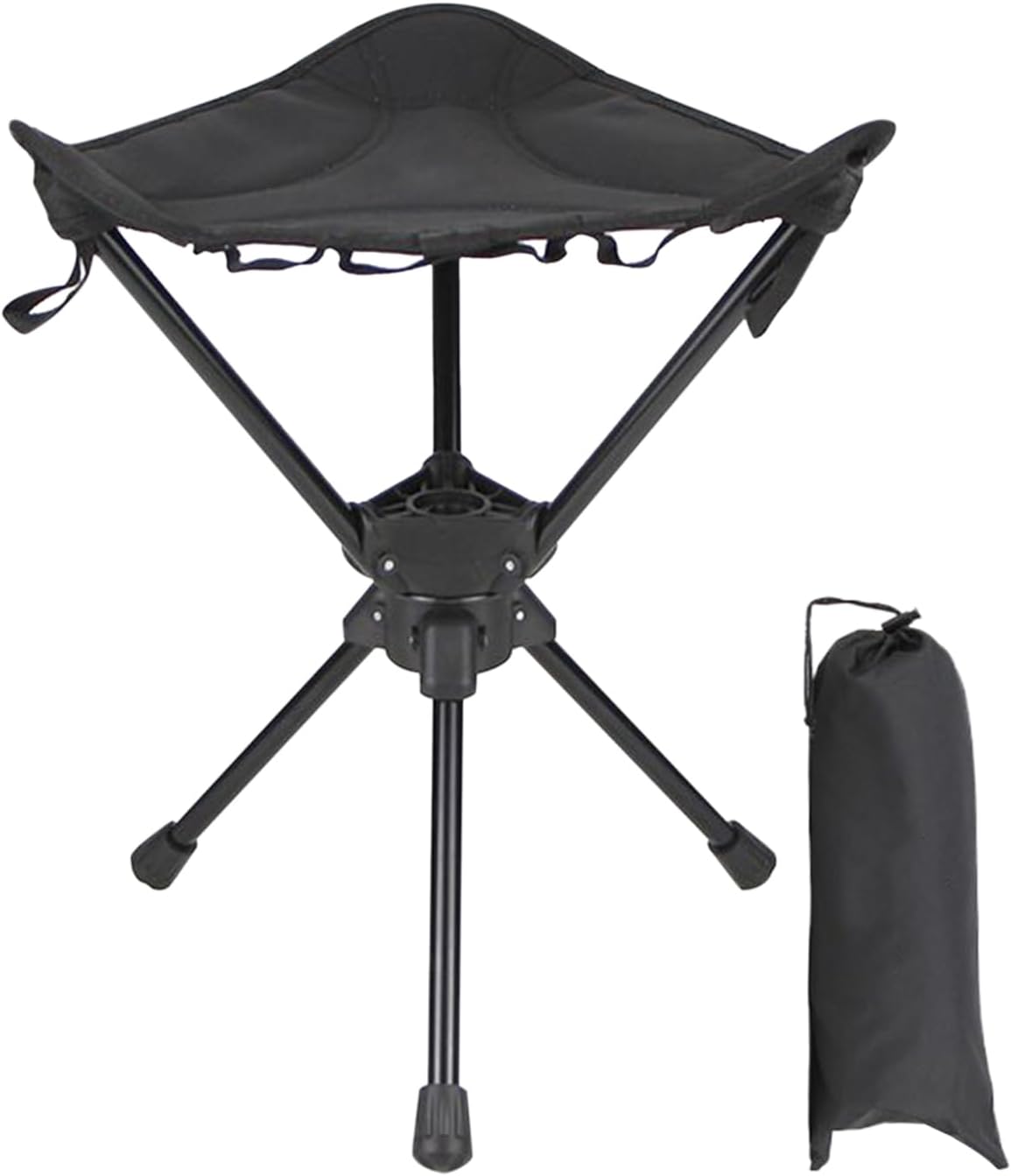 Camping Chair – Swivel Stable Portable Outdoor Chair – Portable Stool Outdoor Survival Gear for Beach Hunting Travel Outside Backpacking Dorm Lawn Activities Camping Chair – Swivel Stable Portable Outdoor Chair – Portable Stool Outdoor Survival Gear for Beach Hunting Travel Outside Backpacking Dorm Lawn Activities
