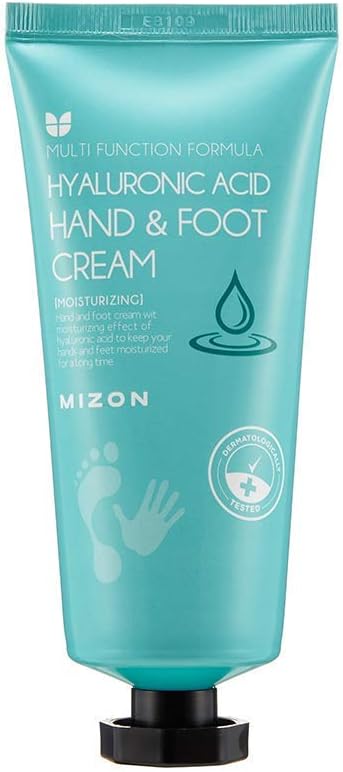 Hand Cream for Dry Cracked Hands, Elbows, and Heels, with Hyaluronic Acid, Instant Hydration for Skin, Hydrating and Moisturizing for Soft Supple Hands, Light and Non-Greasy 100ml 3.38 fl oz
