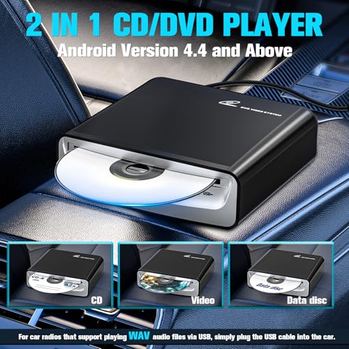 Carrkoopy SKU08118-US-11-FBA-NEW Cd Dvd Player For Car thumb #4