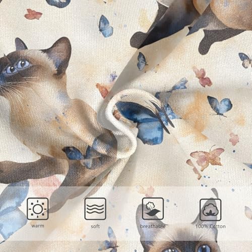 ODAWA Cats Butterflies Beige Soft Cotton Toddler Underwear Tagless Underwear 2T Boys3