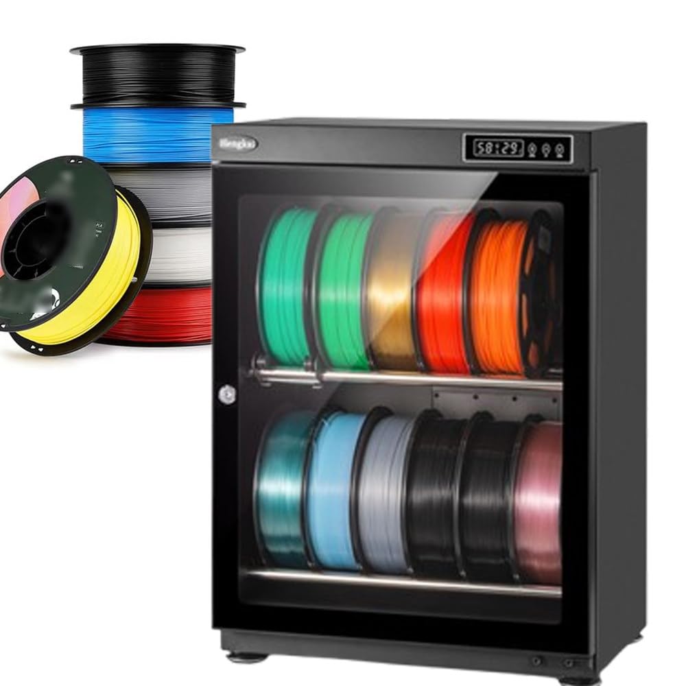 ShaiVrissian Anti-Moisture Filament Dryer for Long-Term Storage 70L