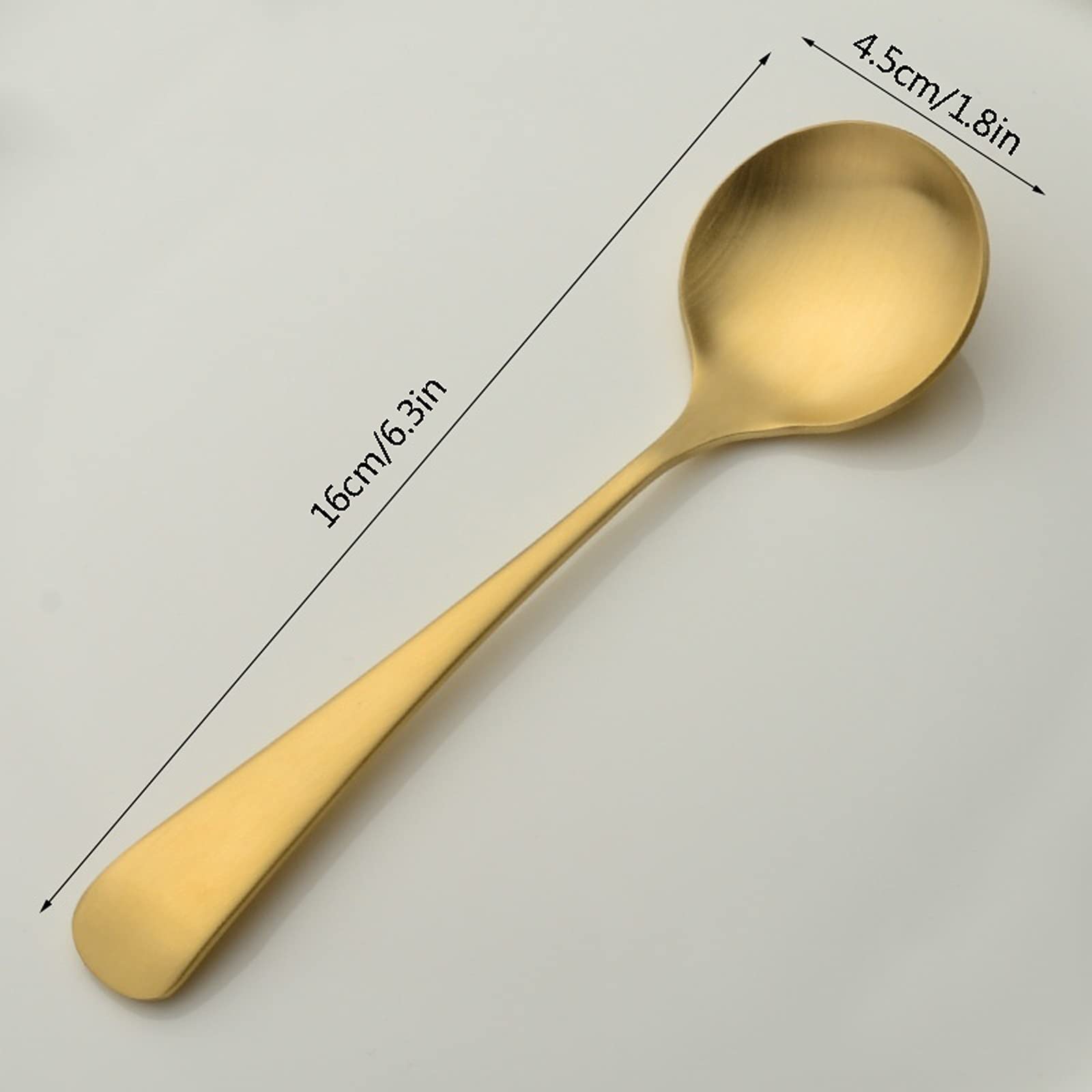 Cucharas de Café, Té Cuchara de cobre nórdico COBRE PURE COBRE CREATIVA LINDA CABEZA CUADRADA COREAN CUADRADA CUCHILLA DE LA CUCHILLA RED RED RED CUCHILLA DE POSTERA DE POSTERA DE POSTER Cuchara para