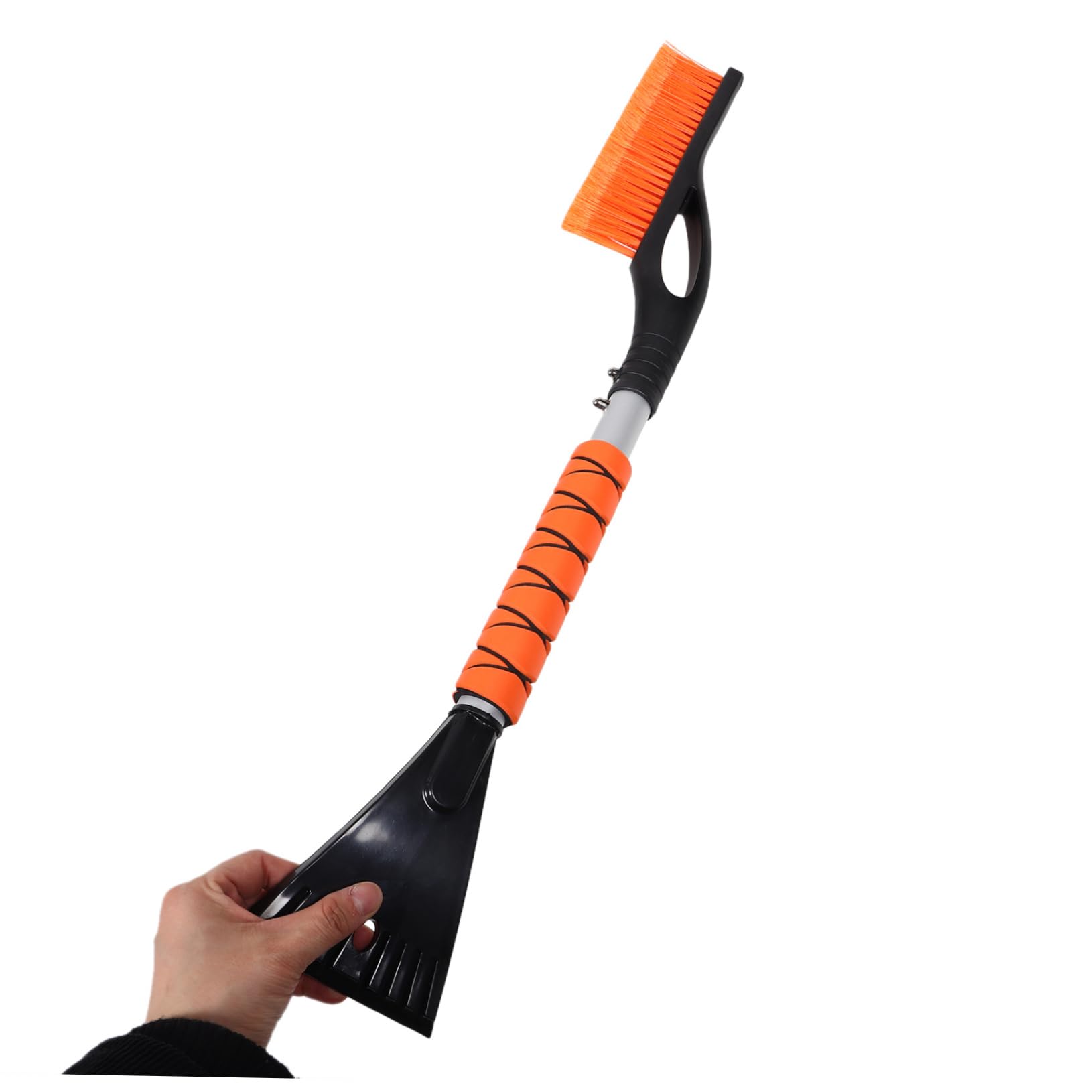 Cabilock Lot de 2 Grattoirs à Glace pour Pare-Brise, Design Extensible, Portable, Déneigement pour Voiture, Fenêtres et Hiver Rigoureux, Abs-PP