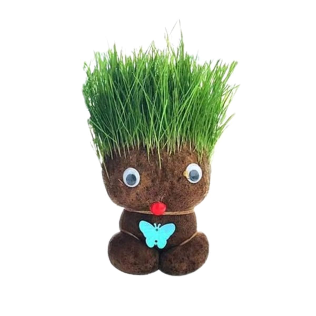 cenryusa Grass Head Doll Plant - Grow Your Own Hairy Forest Elf Kits - Educational Craft Kit for Men Women Kids Home Garden Decoration - Cultivate Children's Planting Ability