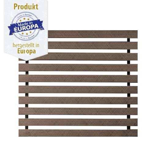 Breker Kaninchenrost - Kunststoff - Lattenrost 80 x 80 cm - Kleintierrost - Stallzubehör - Stall Bodenbelag