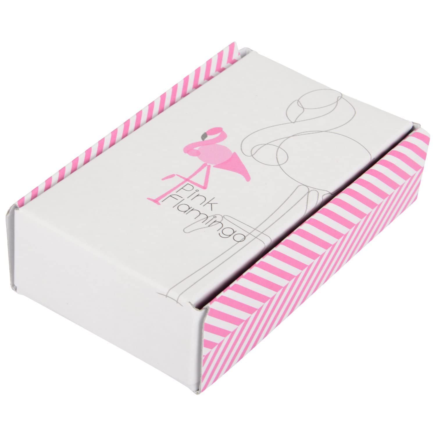 Pink Flamingo Women's Fashion Tape Body Tape with dispenser (5 metres - equal to 100 strips of 5 cm each) 3