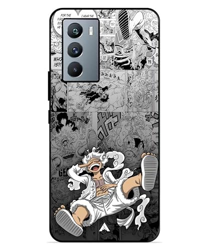 Image of Premium Anime 2 Case for iQOO 9 SE (Glossy Finish) Soft-Touch Metal TPU Back Cover, Shockproof, Designer, Aesthetic Mobile Phone Case