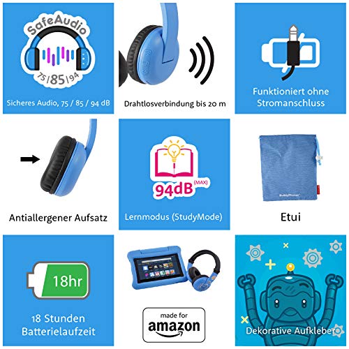 BuddyPhones PlayTime, brandneu, „Made for Amazon“ – Bild 3