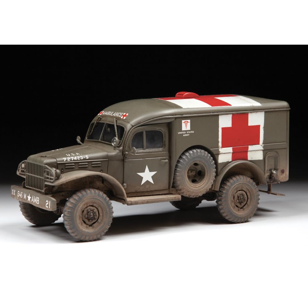 Zvezda - 1/35 WC-54 Ambulance - Modélisme en plastique - Echelle 1/35