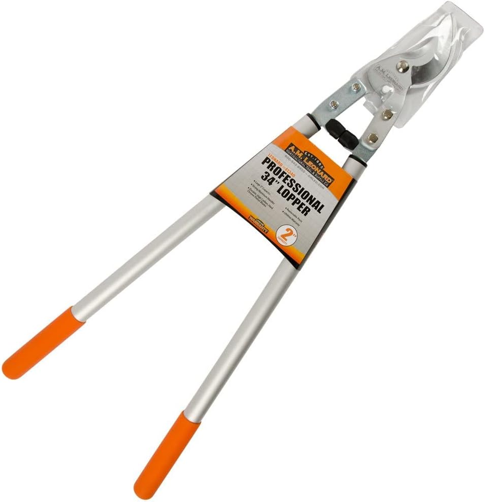 A.M. Leonard Professional Lifetime Loppers, 2 Inch Cutting Capacity (34 Inches Long) : Patio, Lawn & Garden