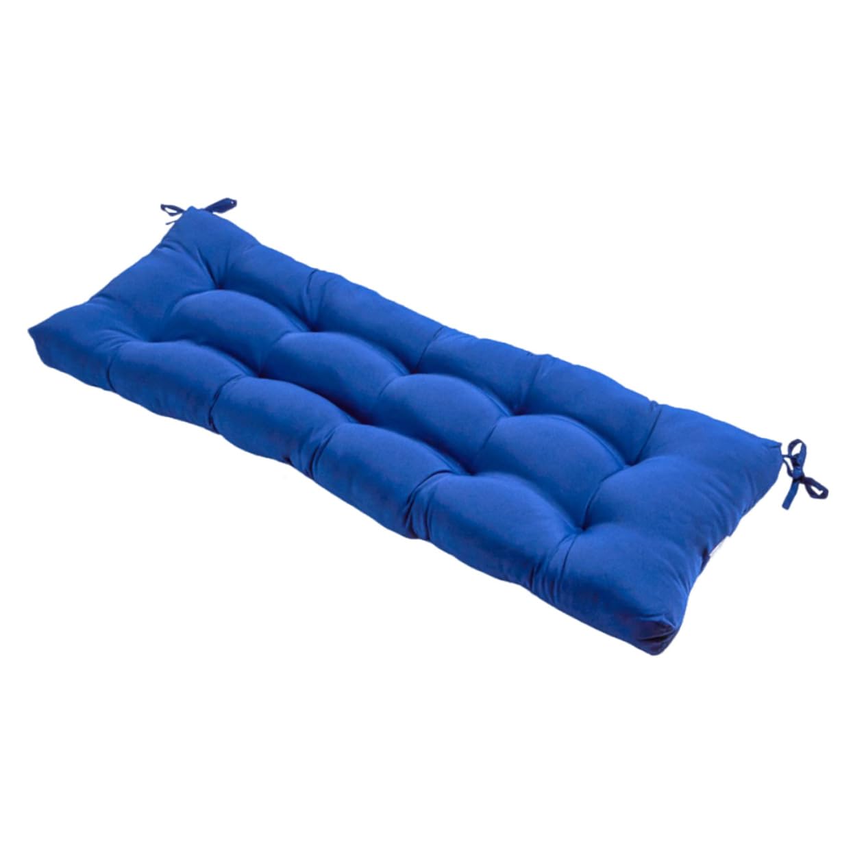 Coussin de banc de jardin en polyester rembourré pour assise de terrasse extérieure