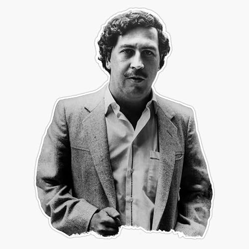 Pablo Escobar - Adhesivo adhesivo para parachoques (5 pulgadas)
