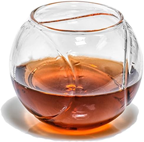 Prestige Decanters Baseball Whiskey Glass - Rocks Glass for Rum, Tequila, Scotch, Glasses- Whiskey Gifts - 10oz Cocktail, Lowball, Old Fashioned Glass (Set of 2) Baseball Bar Decor & Bourbon Gifts