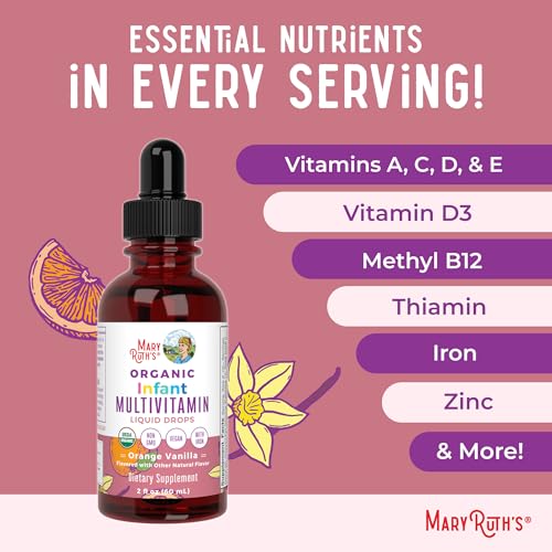 MaryRuth's Organic Infant Multivitamin Iron Drops