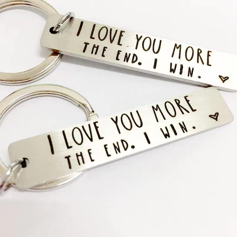 Stainless steel Customized Double-Sided Keychain - Personalized Engraved Design for Men/Women - Personalized Gift for Couples, Anniversary, Safe Drive & Father’s Day - Image 5