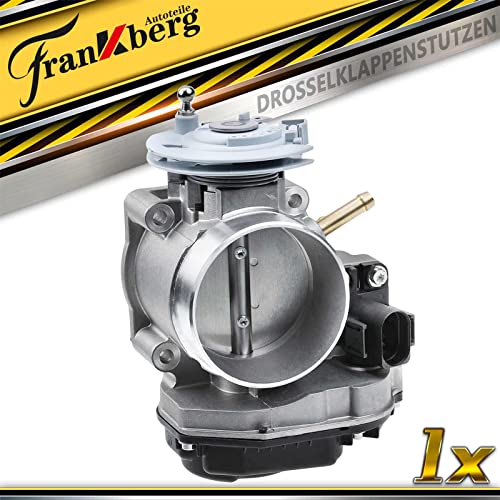 Frankberg Drosselklappe Drosselklappenstutzen für A4 8D2, B5 A6 4B2, C5 A8 4D2, 4D8 P-a-s-s-a-t 3B2 2.4L 2.8L Benzin 1996-2002 408-237-221-004Z