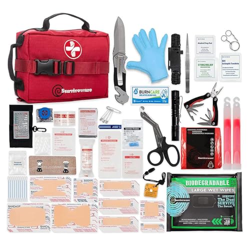 Surviveware 238-piece comprehensive premium first aid kit
