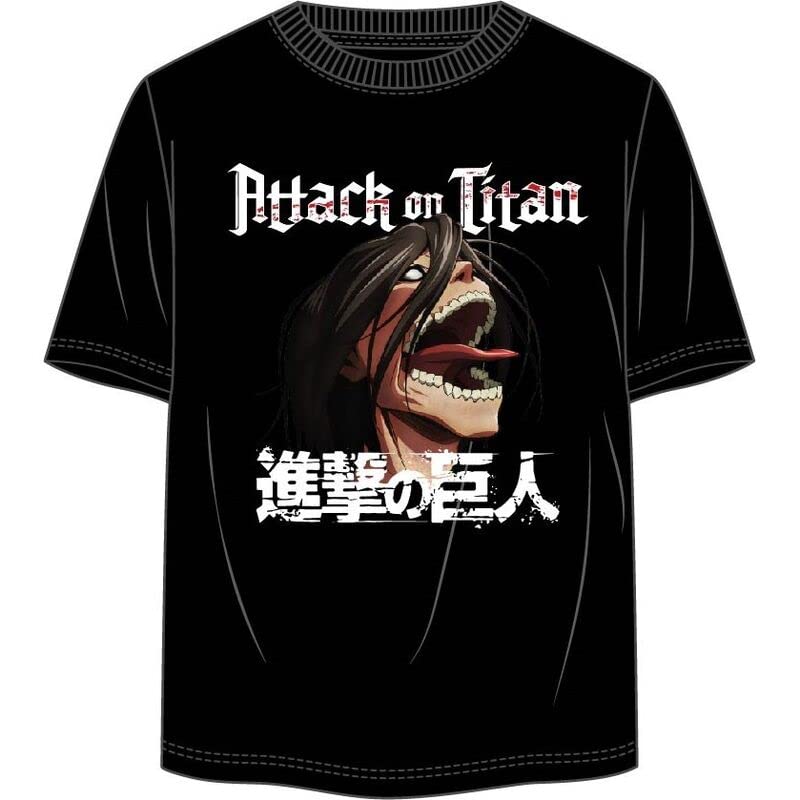 Camiseta Juvenil/Adulto de Attack On Titan (colección Manga) - Talla M