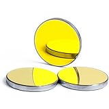 Cloudray Si Reflective Lens Gold Plated Mirror 19.05mm for CO2 Laser Engraving & Cutting, Dia 19.05mm 3PCS
